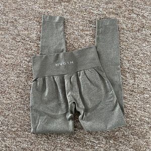 NVGTN Khaki Green Contour Seamless Leggings